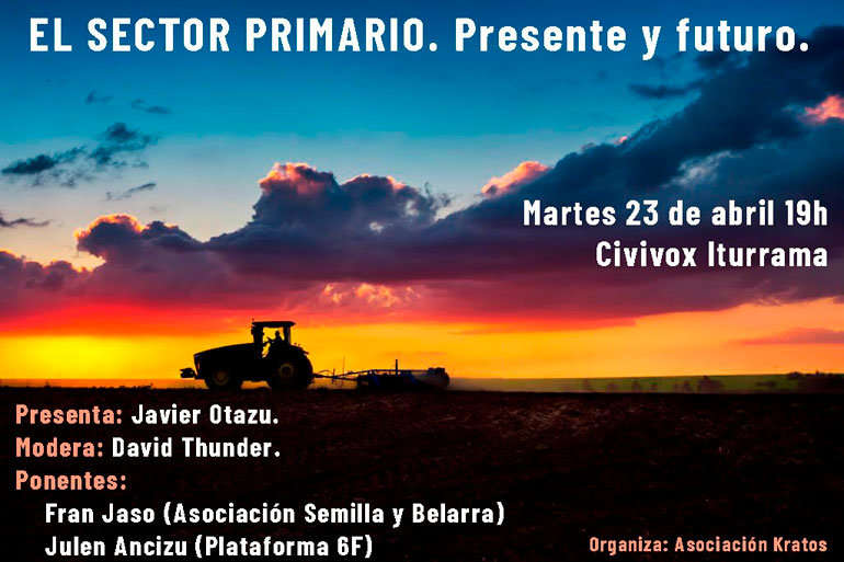 Conferencia en Pamplona ‘El Sector Primario. Presente y futuro’