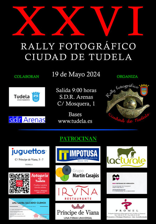 XXVI Rally fotográfico Ciudad de Tudela 2024 en Tudela