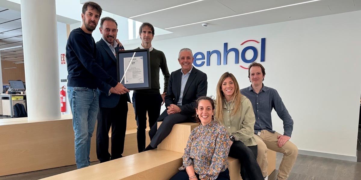 Grupo Enhol ha obtenido la certificación de Reforma Sostenible de AENOR para sus oficinas centrales de Tudela