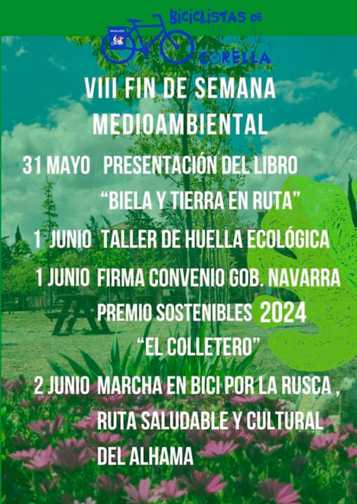 VIII Fin de semana medioambiental 2024 en Corella