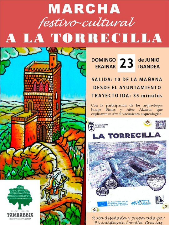 Marcha festivo cultural desde Corella a la Torrecilla
