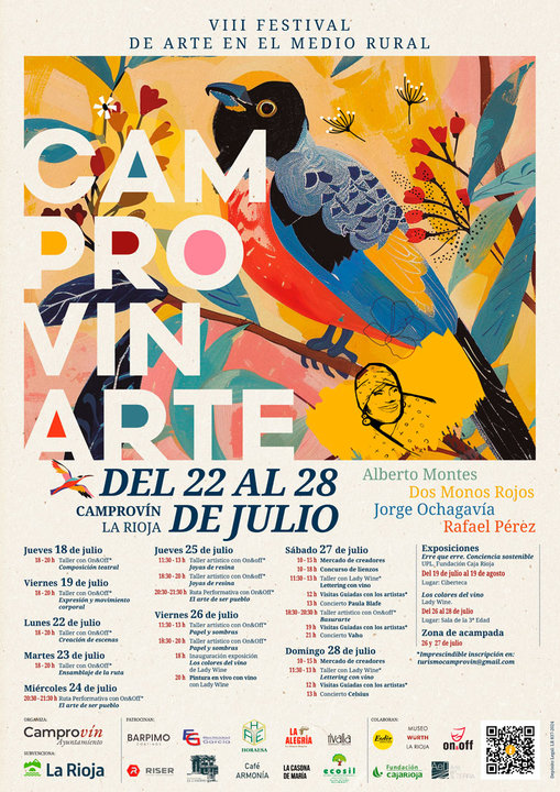 VIII Festival de arte en el medio rural ‘Camprovinarte’ 2024 en Camprovín