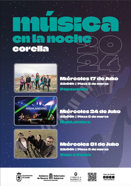 Música en la Noche 2024 en Corella