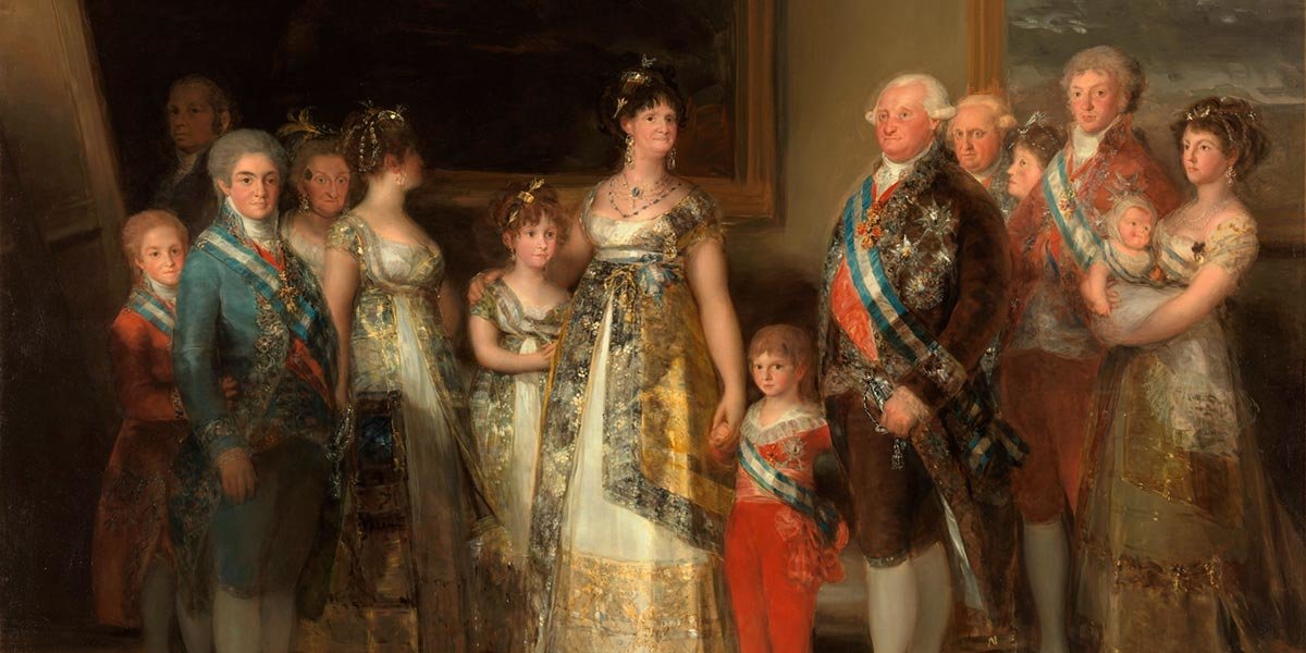 La familia de Carlos IV es un retrato colectivo pintado en 1800 por Francisco de Goya. Se conserva en el Museo del Prado de Madrid