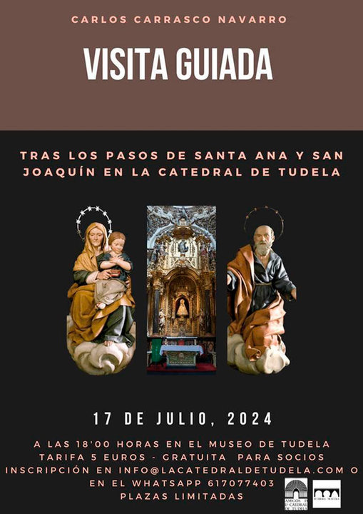 Visita en Tudela ‘Tras los pasos de Santa Ana y San Joaquín en la Catedral de Tudela’