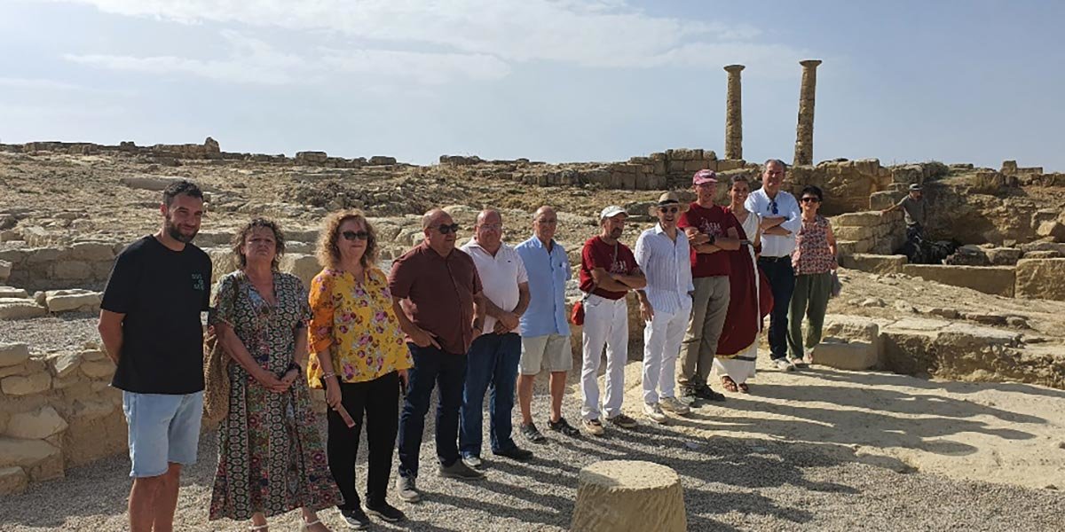 Un momento de la jornada de puertas abiertas celebrada en Los Bañales 1