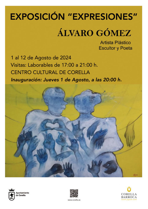 Exposición en Corella ‘Expresiones’ de Álvaro Gómez