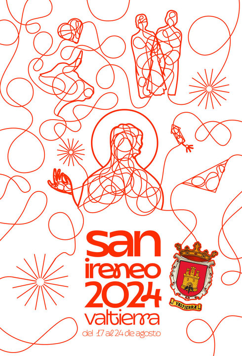 Programa de las Fiestas patronales en honor a la San Irineo 2024 en Valtierra