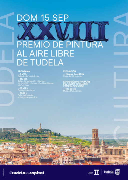 XXVIII Premio de pintura al aire libre 2024 en Tudela