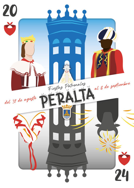 Programa de las Fiestas patronales en honor a la Virgen de Nieva 2024 en Peralta