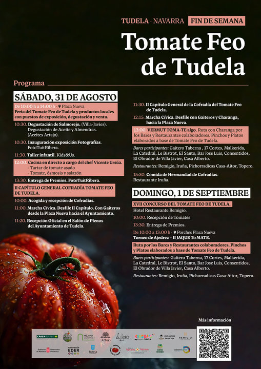 Fin de semana del Tomate Feo de Tudela 2024