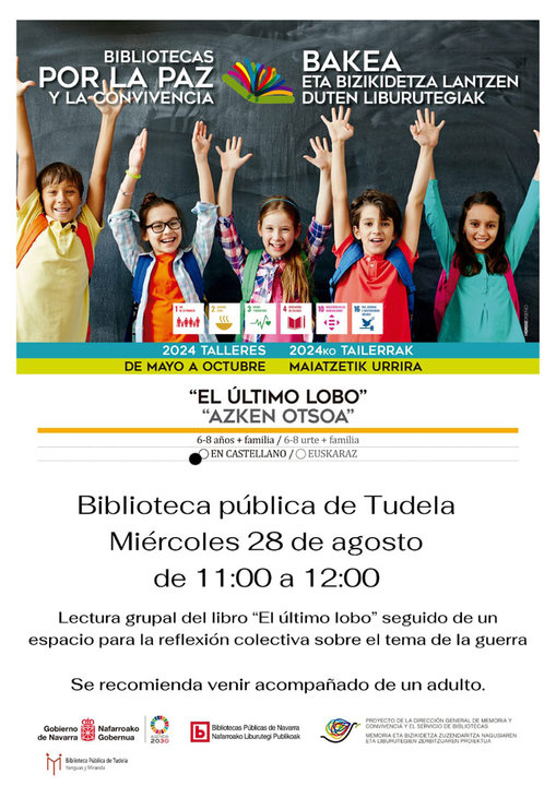 Lectura grupal en Tudela del libro ‘El último lobo’