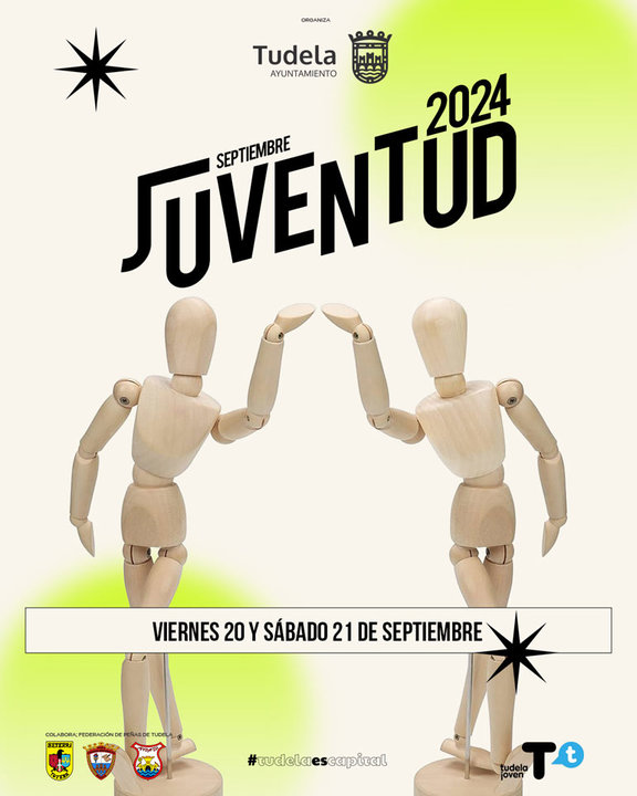 Programa de las Fiestas de la juventud 2024 en Tudela