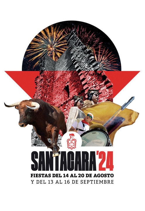 Programa de las Fiestas patronales en honor a Santa Eufemia 2024 en Santacara