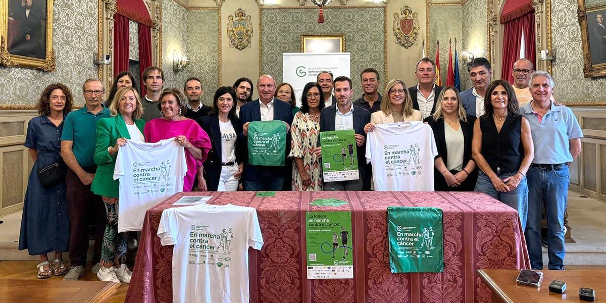 Presentación VII Marcha Contra el Cáncer en la Ribera