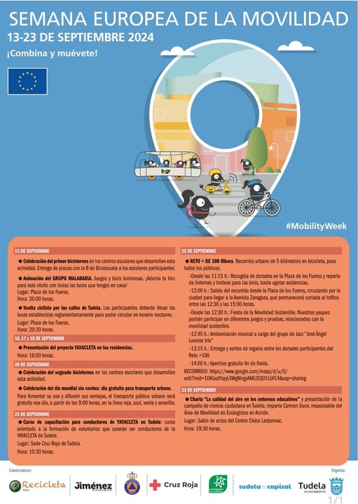 Semana Europea de la Movilidad 2024 en Tudela