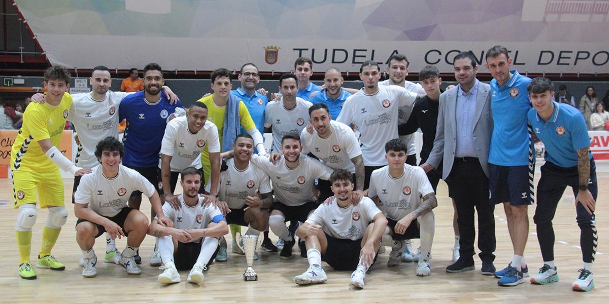 El ATP Iluminación Tudelano Ribera Navarra FS se alza con el Trofeo Aspil Jumpers 1