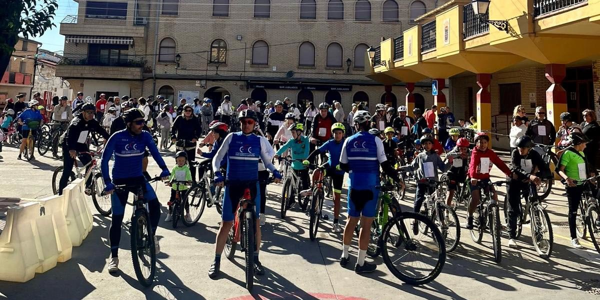 150 personas celebraron el sábado la XIX Pedalada Popular de Cadreita