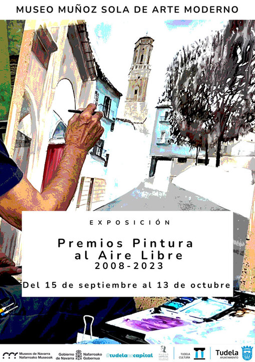 Exposición en Tudela de los Premios de Pintura al Aire Libre 2008 2023