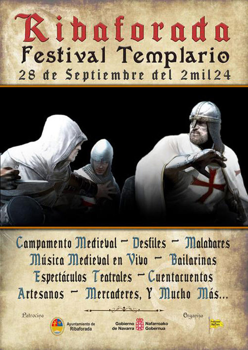 Festival Templario 2024 en Ribaforada