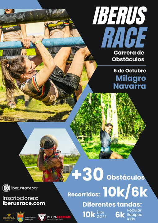 Carrera de obstáculos Iberus Race 2024 en Milagro